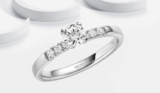 Hochwertige Diamantringe | acredo