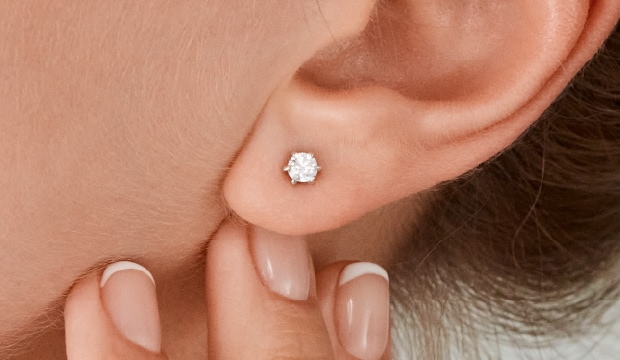 Diamant Ohrstecker und Ohrringe | acredo