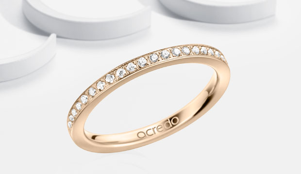 Diamantschmuck in Signature Gold | acredo