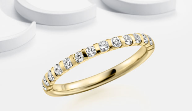 Half Eternity Rings | acredo